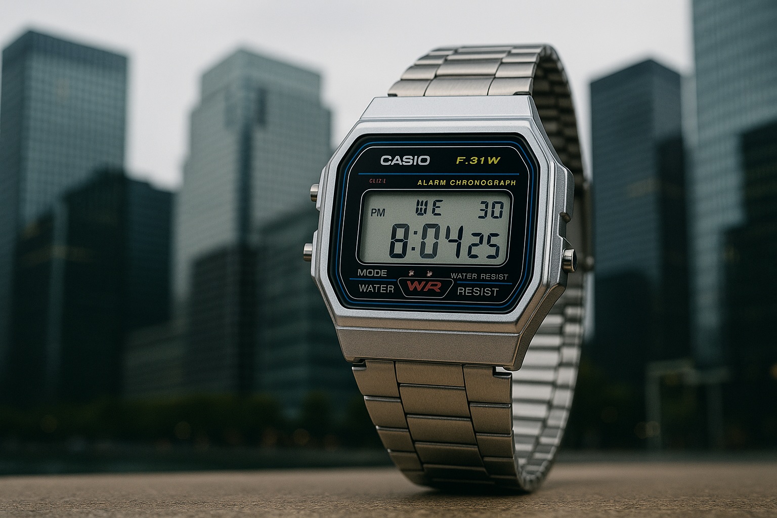 El Casio F91W: el reloj que no necesita presentación