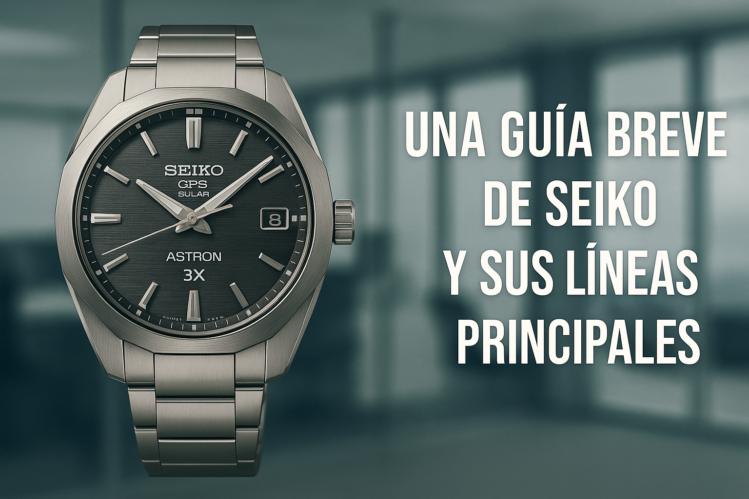 Seiko: historia, colecciones y su cúspide tecnológica en el Astron SSJ013J1